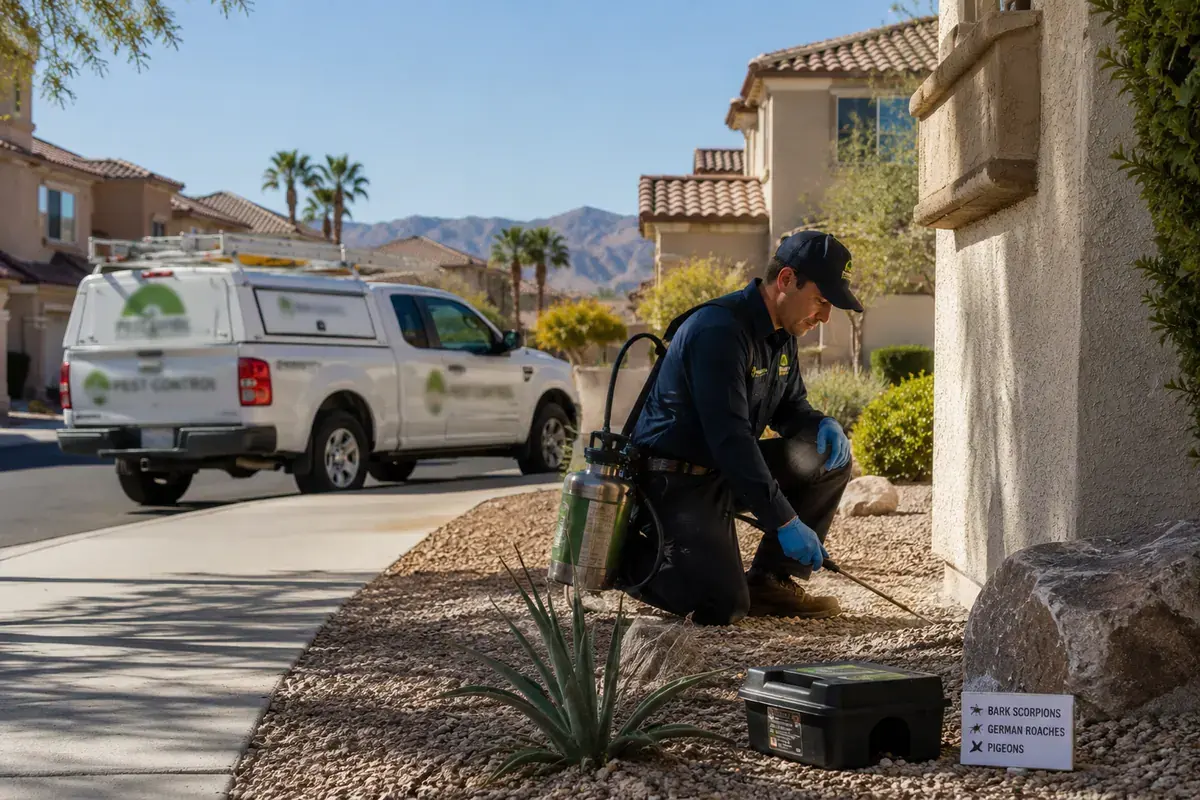 Las Vegas neighborhoods where pest control companies serve customers