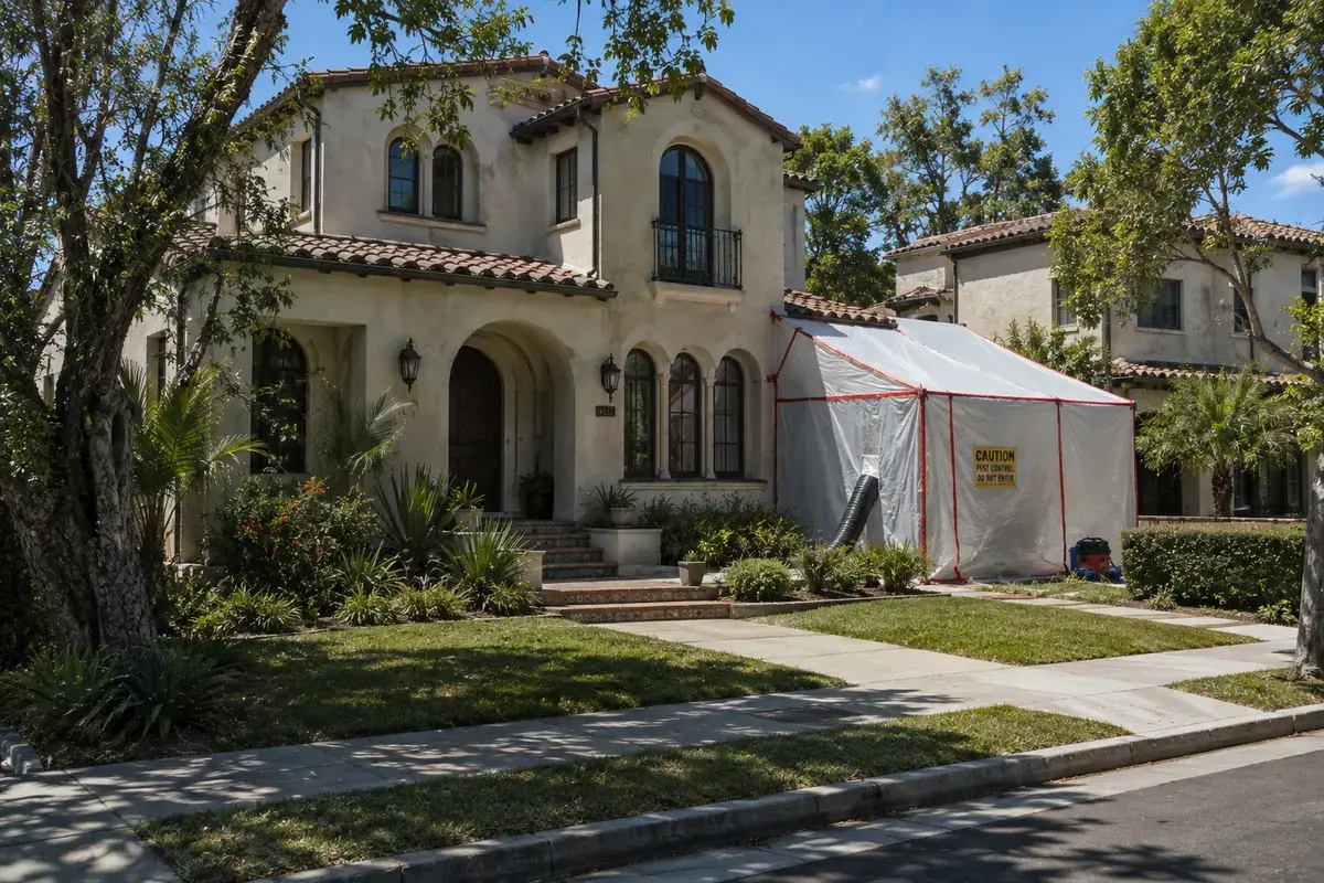 Los Angeles neighborhoods where pest control companies serve customers