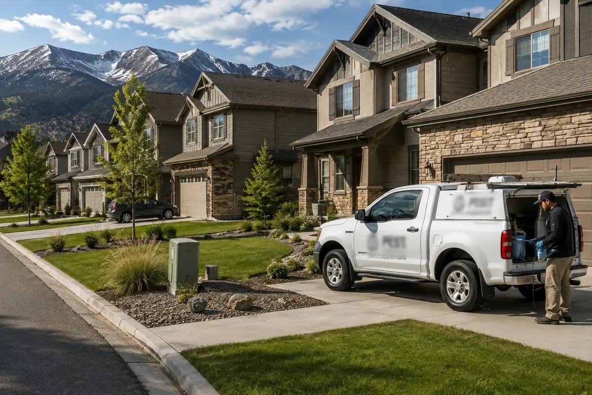 Anchorage neighborhoods where pest control companies serve customers