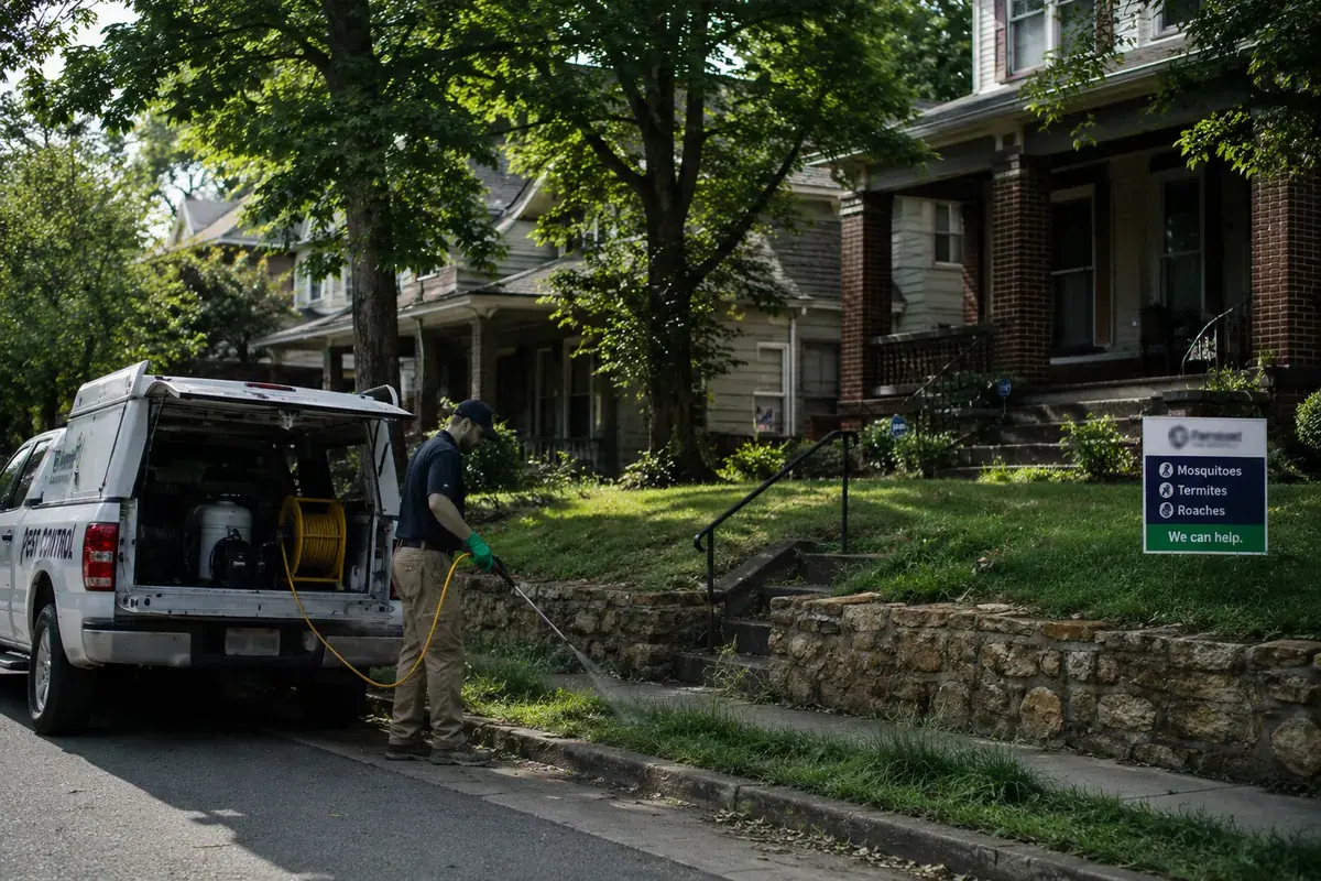 Birmingham neighborhoods where pest control companies serve customers