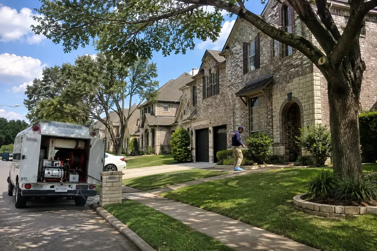 Dallas neighborhoods where pest control companies serve customers