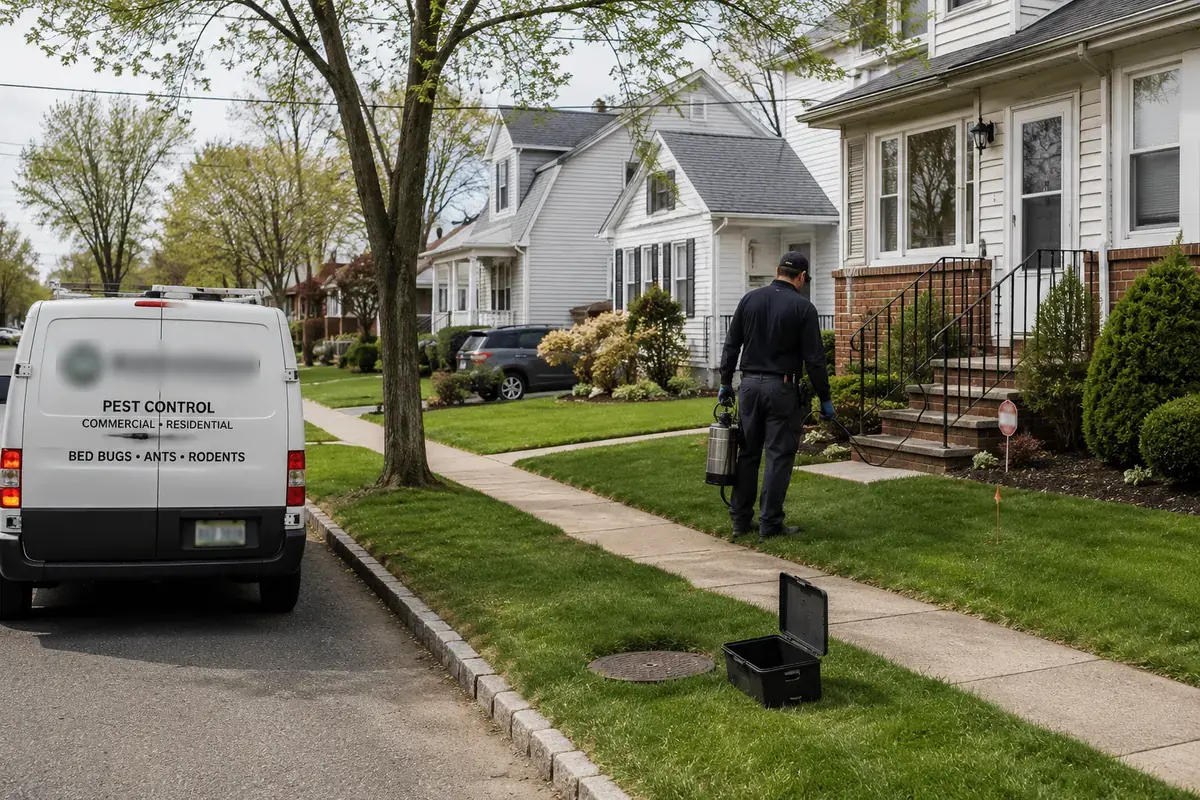 New Jersey neighborhoods where pest control companies serve customers