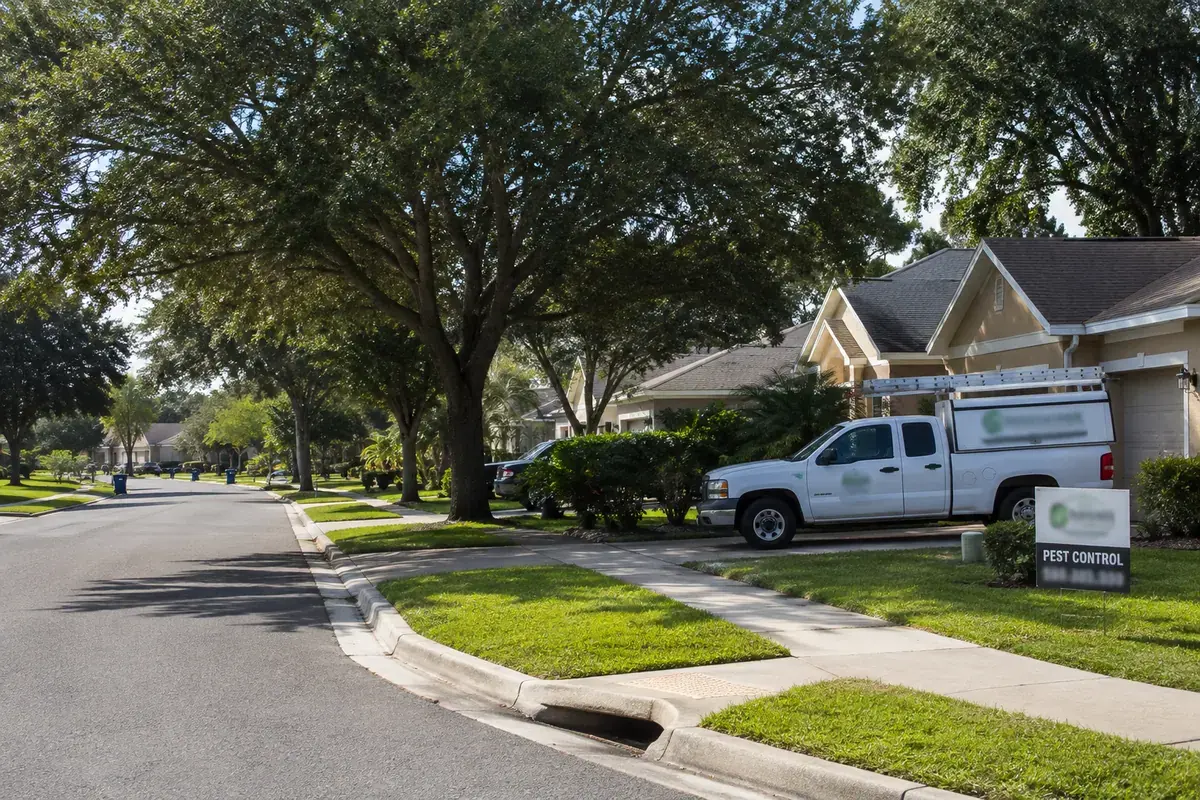 Orlando neighborhoods where pest control companies serve customers