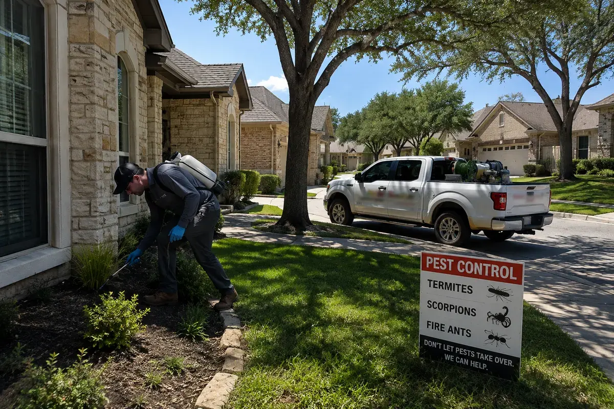San Antonio neighborhoods where pest control companies serve customers