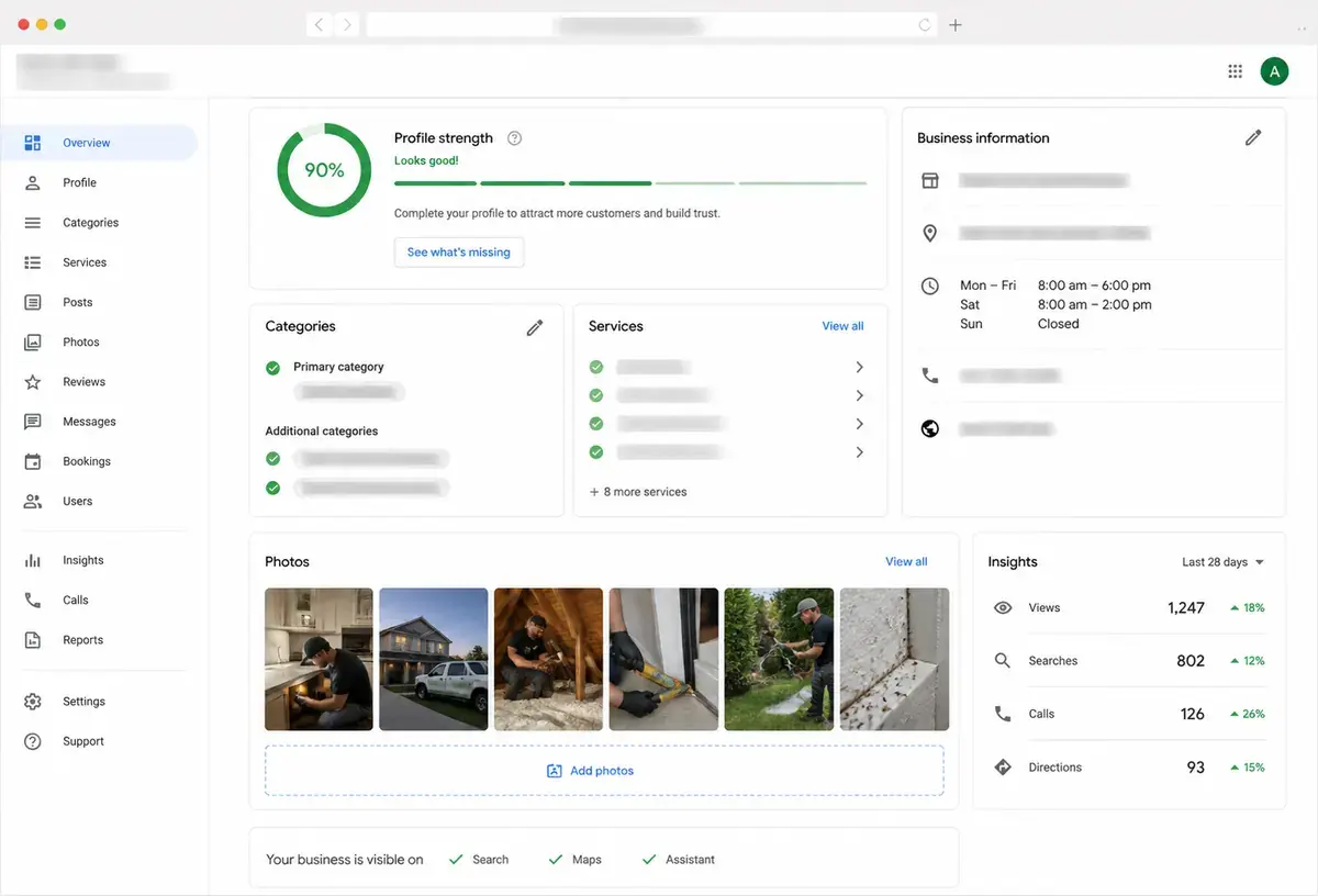 Google Business Profile and the map pack
